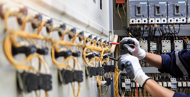 Professional Electrician technician working in St. James, MO
